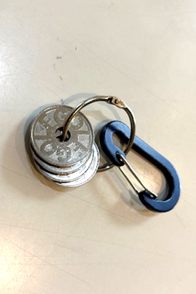 ▲コイン(ホルダー付)
1枚で50球払い出し